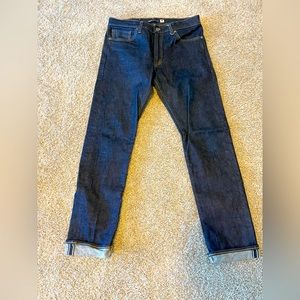Levi’s Made and Crafted selvage jeans 511 33/34